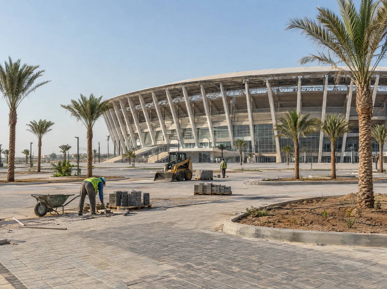 تأهيل وصيانة وتطوير مدينة البصرة الرياضية